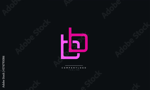 bb Letter Business Logo Design Alphabet Icon Vector Monogram
