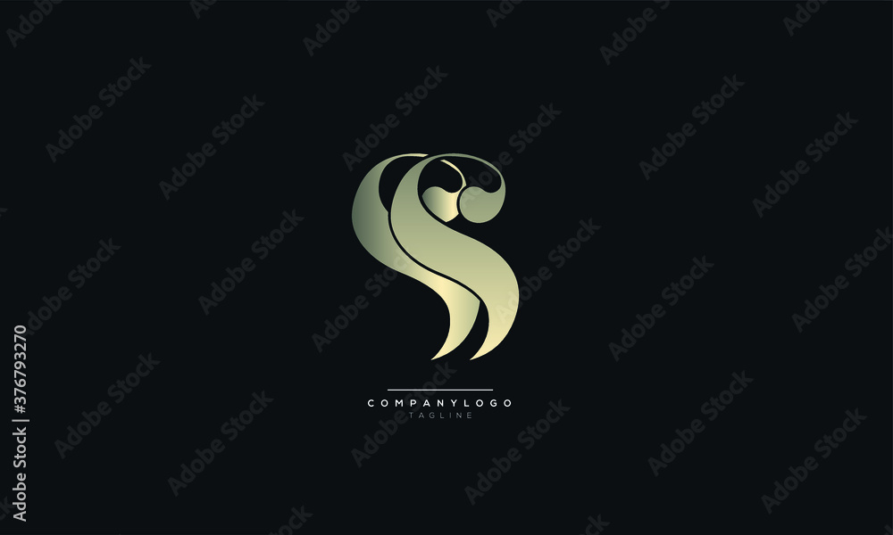 Letter SS Business Logo Design Alphabet Icon Vector Monogram Letter SS Business Logo Design Alphabet Icon Vector Monogram