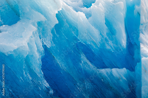 View of Ventisquero Viedma glacier in Los Glaciares National Park photo