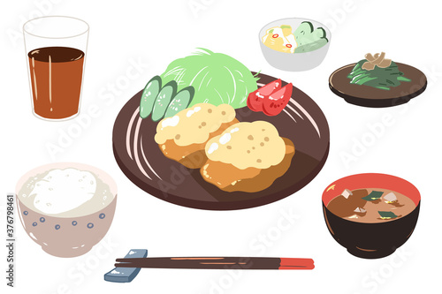 チキン南蛮定食(線無し)
