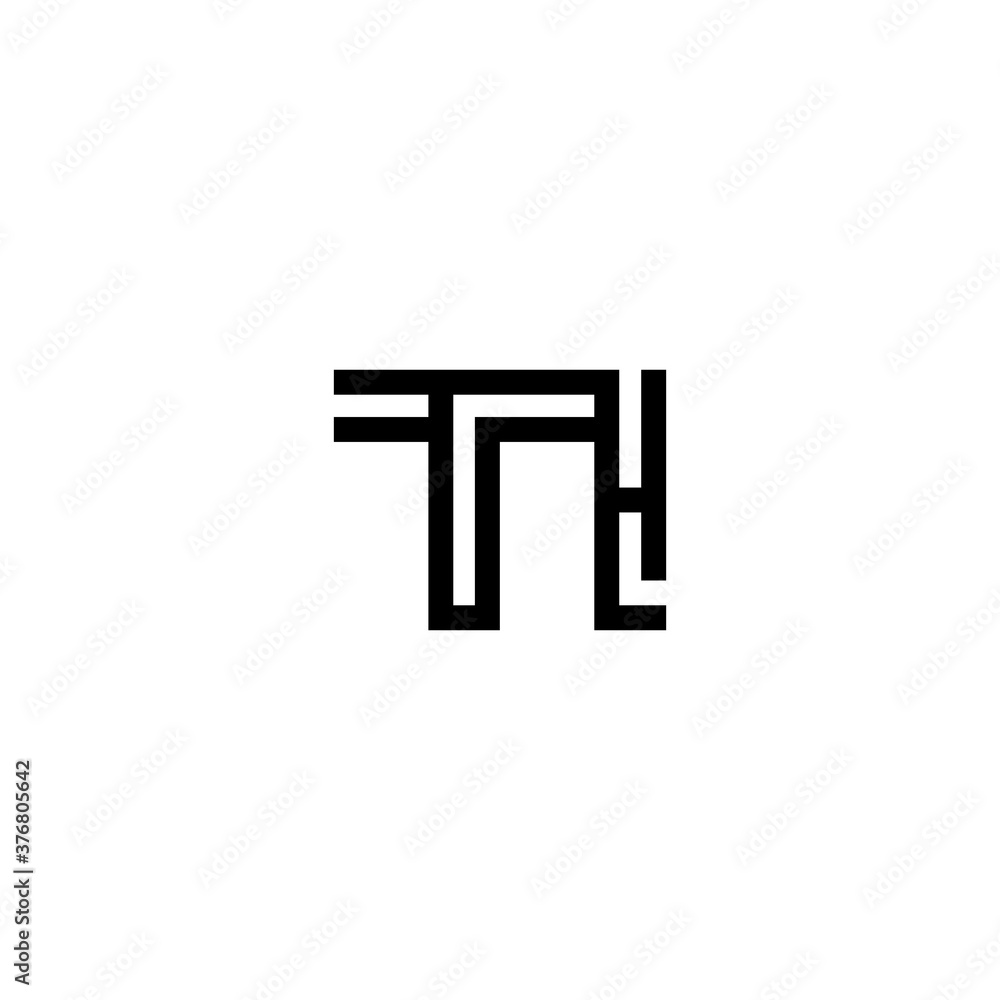 initial letter ti line stroke logo modern initial letter ti line stroke logo modern
