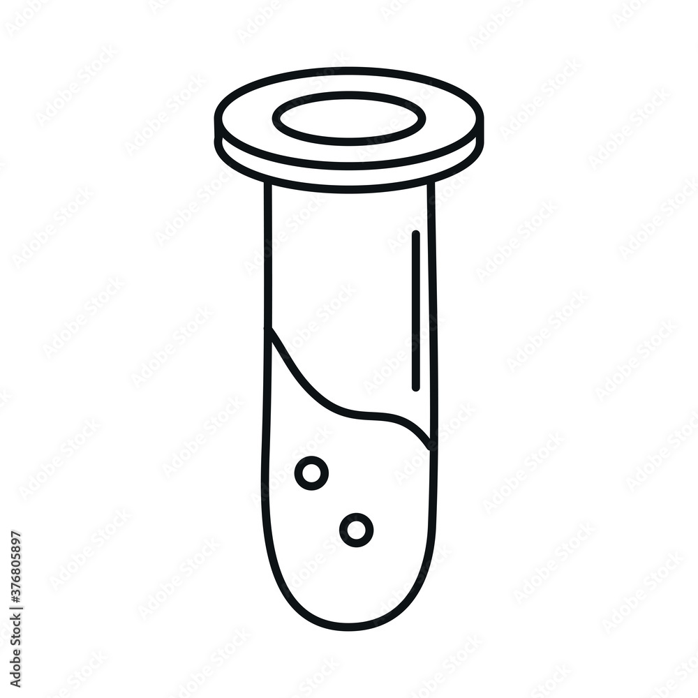 back to school, chemistry test tube elementary education line icon style back to school, chemistry test tube elementary education line icon style