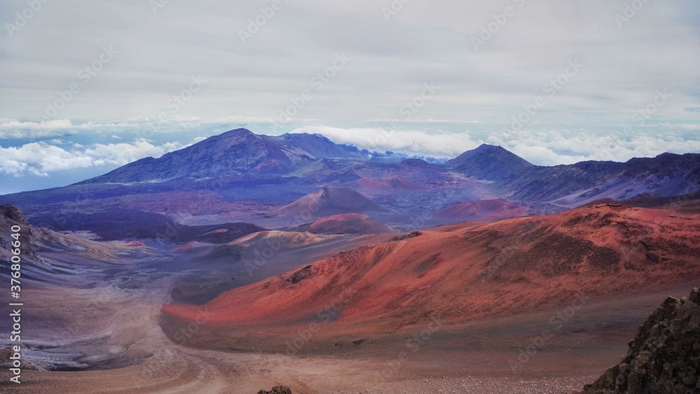 mountain landscape on Maui Island