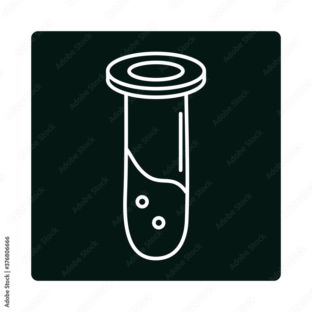 back to school, chemistry test tube elementary education block and line icon back to school, chemistry test tube elementary education block and line icon
