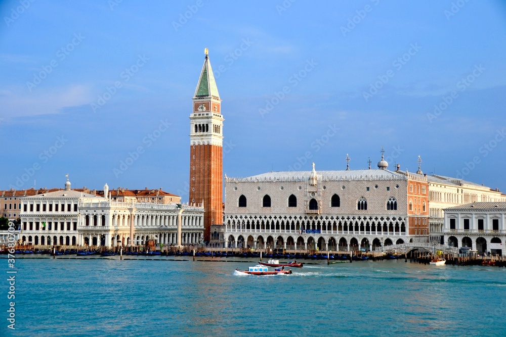 St Marks Basin or Bacino San Marco in Venice Italy