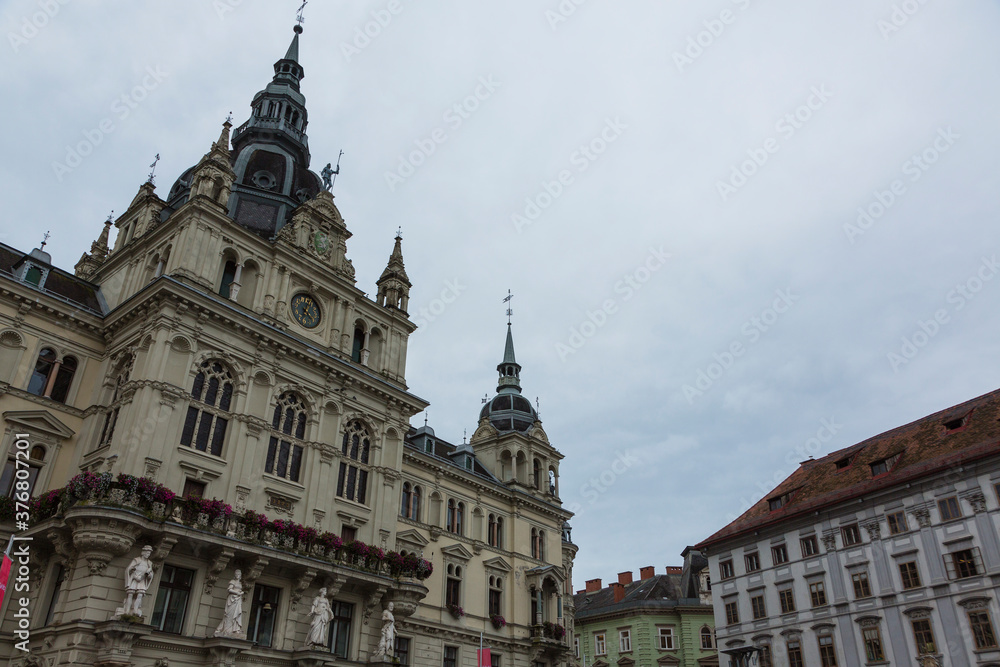 オーストリア　グラーツ市街歴史地区の市庁舎	