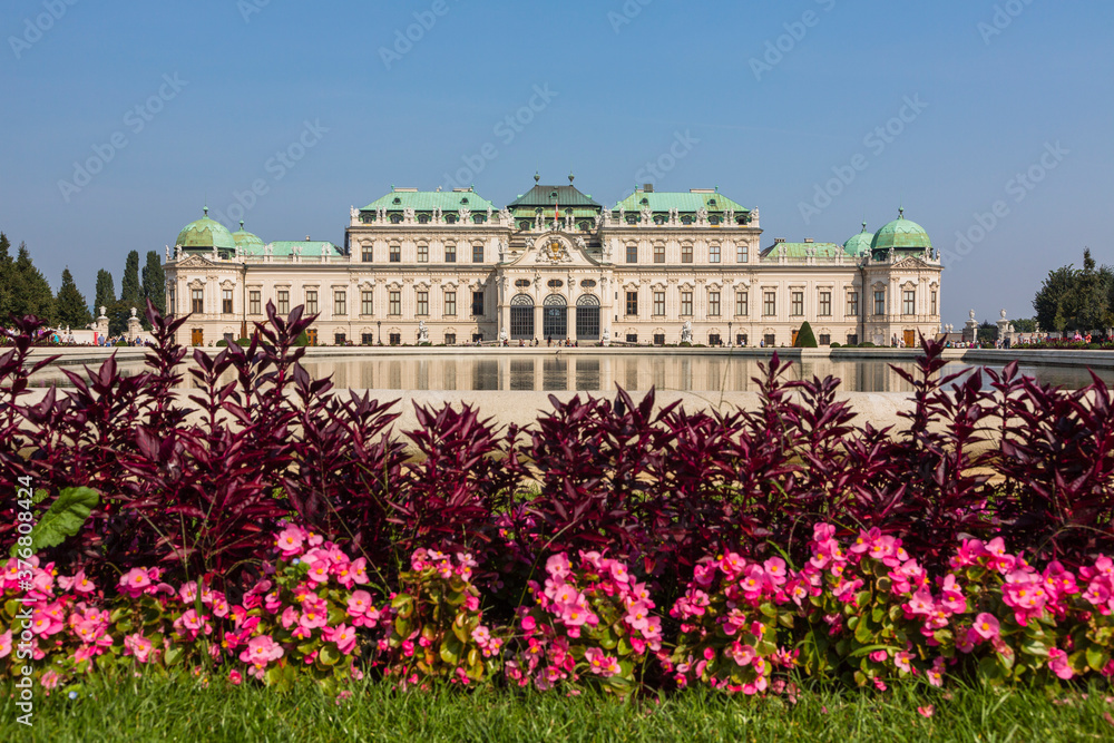 オーストリア　ウィーンのベルヴェデーレ宮殿