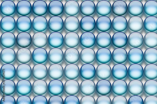 glossy balls pattern design