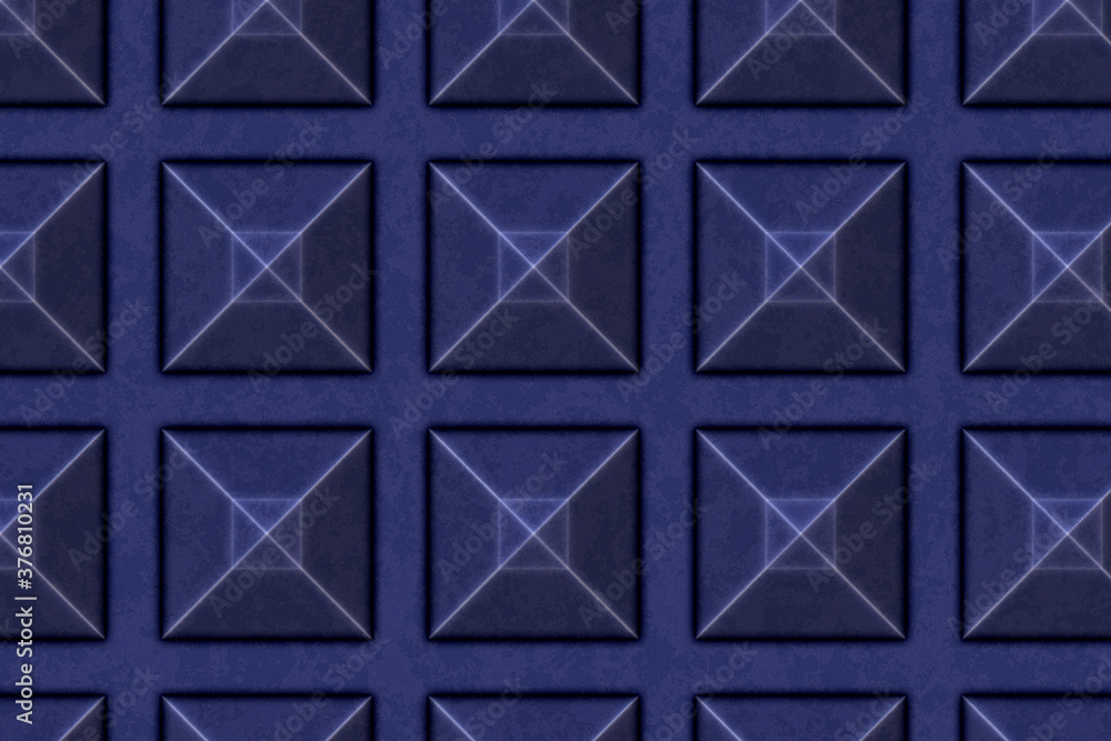 metal element tile and render design