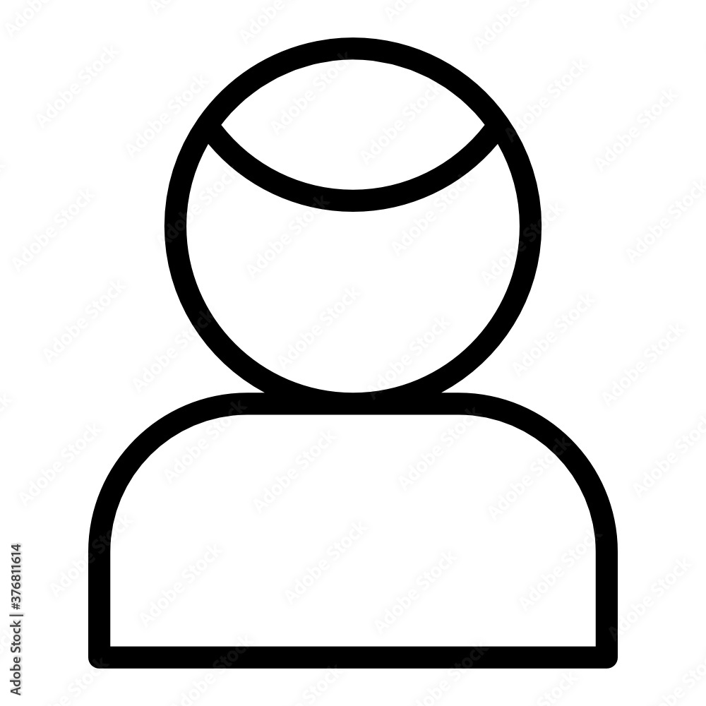 Contact Us line style icon. suitable for the needs of your creative project Contact Us line style icon. suitable for the needs of your creative project