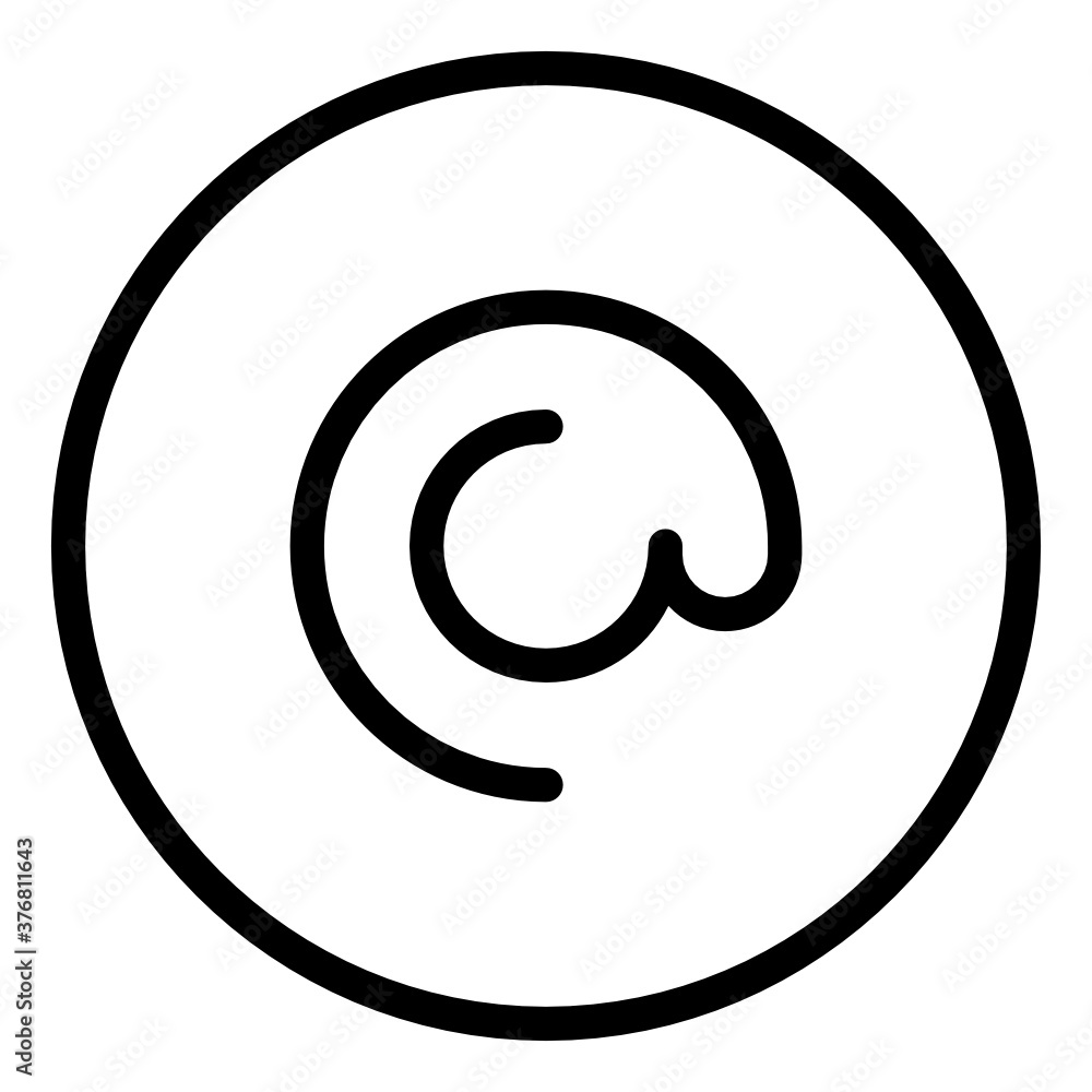 Contact Us line style icon. suitable for the needs of your creative project Contact Us line style icon. suitable for the needs of your creative project