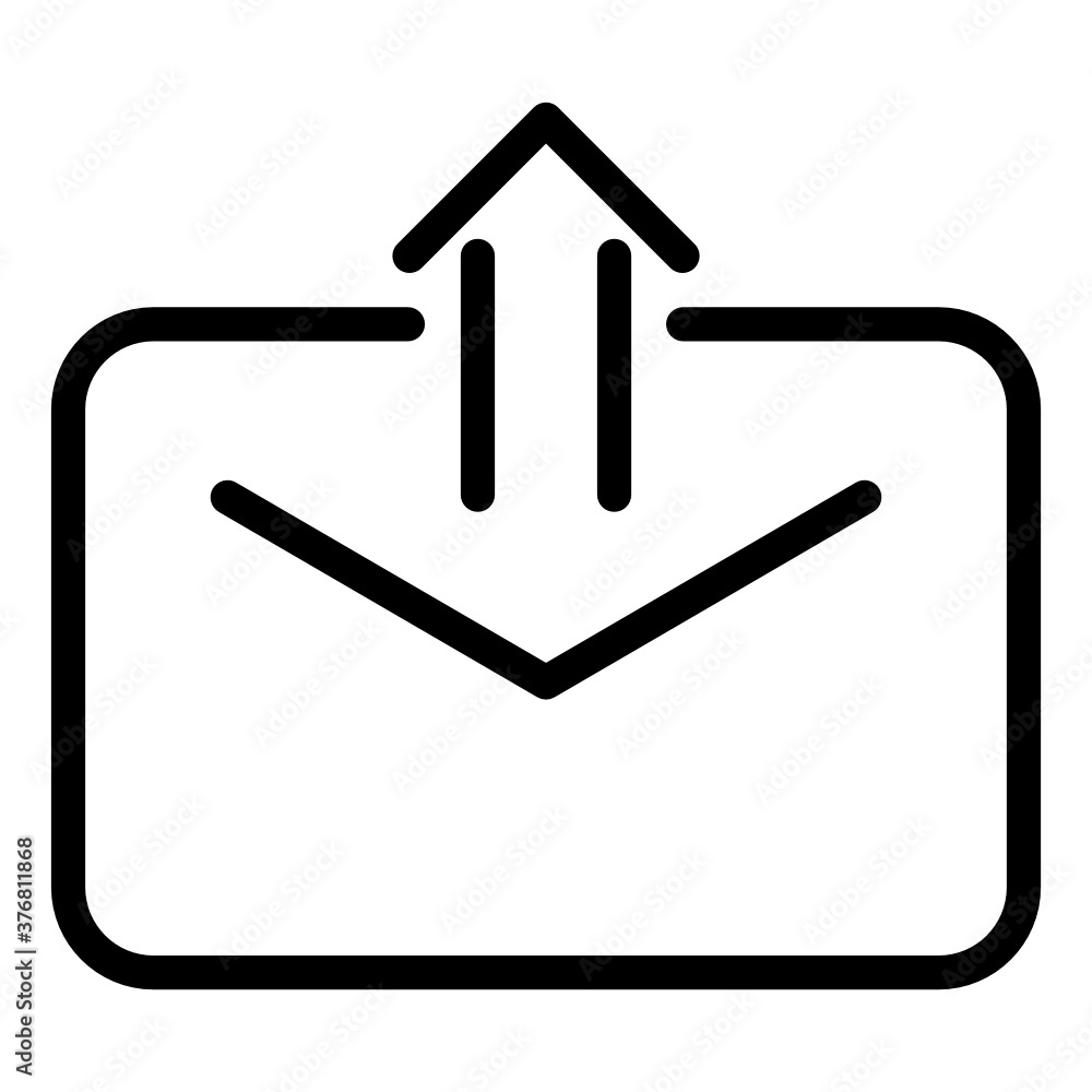 Contact Us line style icon. suitable for the needs of your creative project Contact Us line style icon. suitable for the needs of your creative project