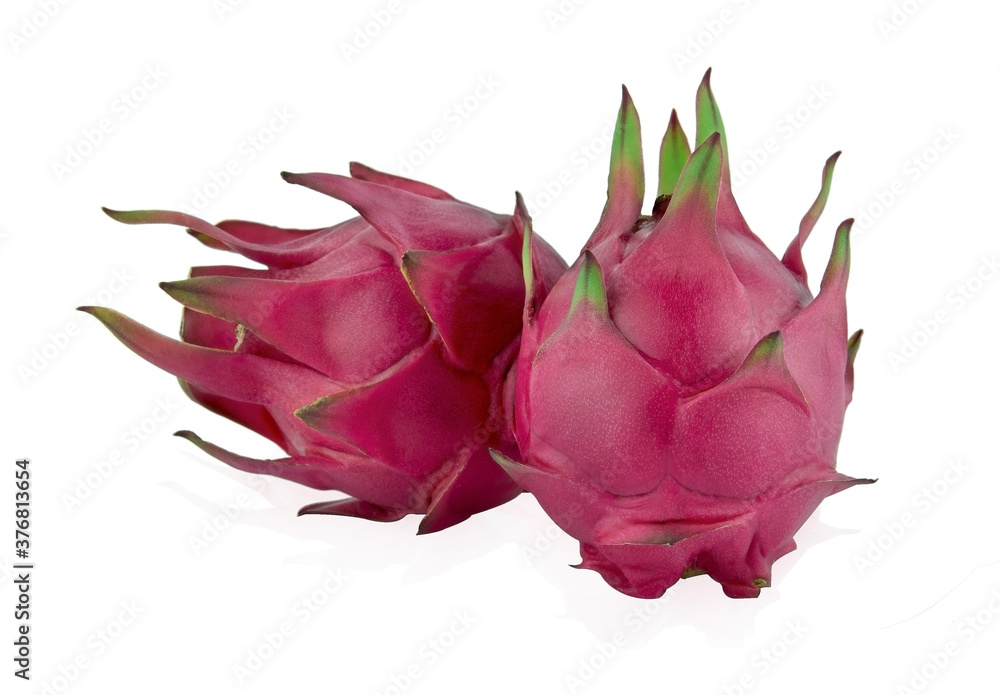 Dragon fruit isolated on white background Dragon fruit isolated on white background