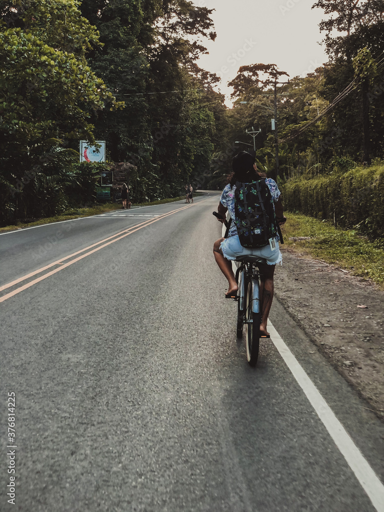 Obraz premium mountain bike ride