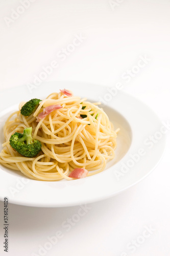 plate of spaghetti