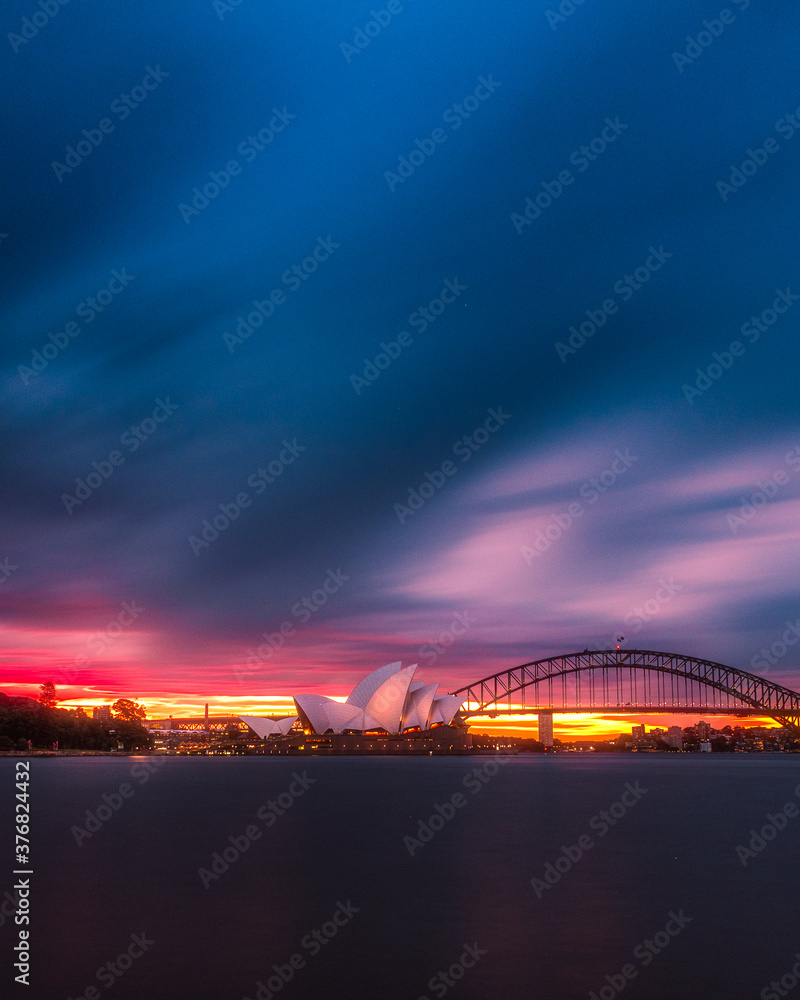 Fototapeta premium sydney harbour bridge