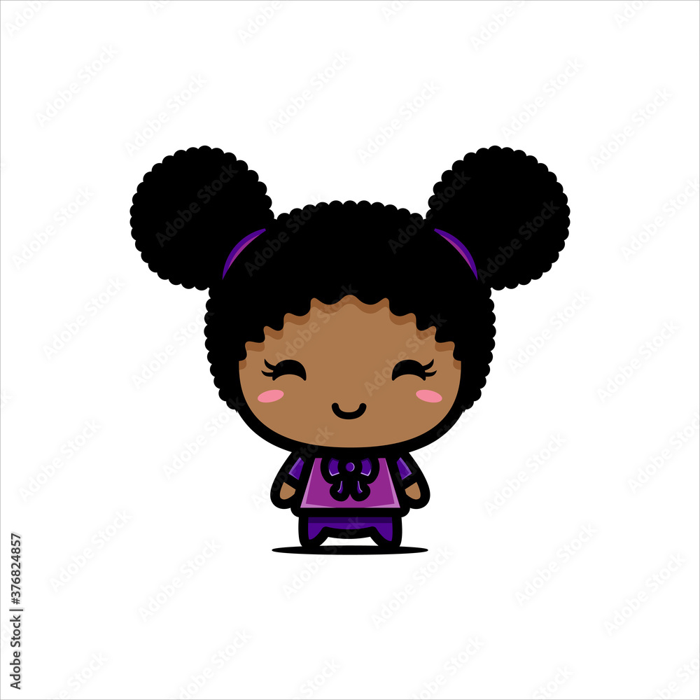 Obraz premium cute character vector design