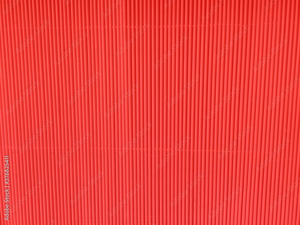 Red color metal plate Siding. Seamless surface of galvanize steel ...