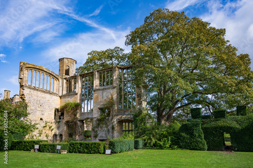 October 16, 2019 - Sudeley castle in Winchcombe, Cotswold, Cheltenham, Gloucestershire, England, United Kingdom photo