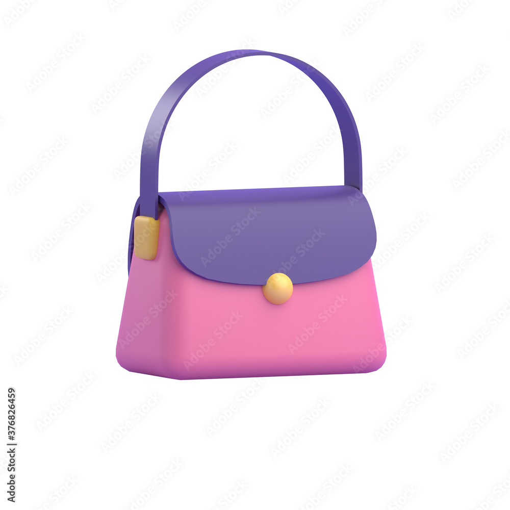 WOMEN HAND BAG 3D RENDER WOMEN HAND BAG 3D RENDER