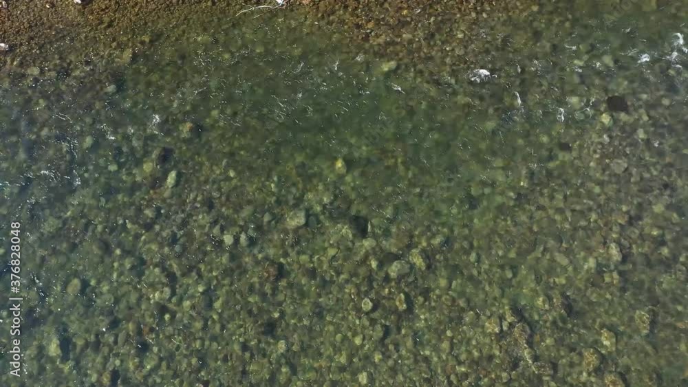 Drone view of river Drone view of river