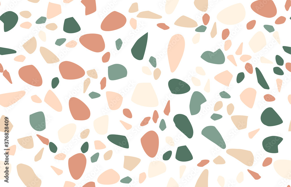 Terrazzo seamless pattern. Pastel colors. Marble. Abstract background. Terrazzo seamless pattern. Pastel colors. Marble. Abstract background.