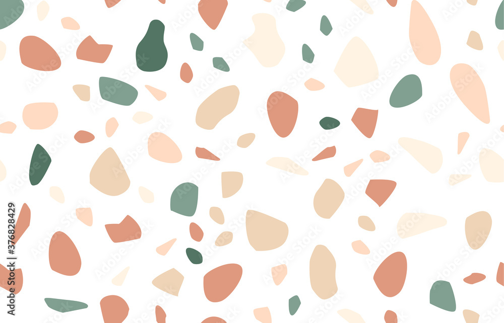 Terrazzo seamless pattern. Pastel colors. Marble. Abstract background. Terrazzo seamless pattern. Pastel colors. Marble. Abstract background.