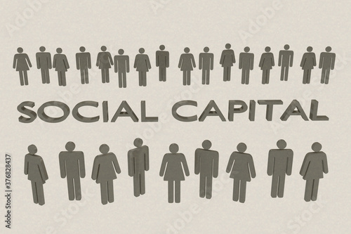 SOCIAL CAPITAL concept