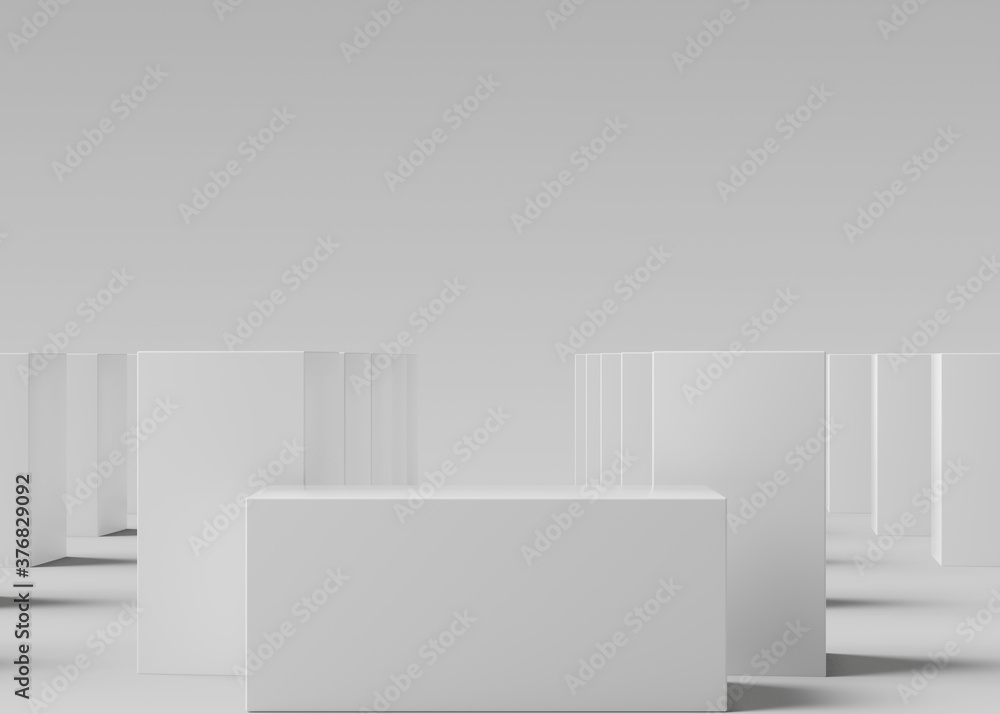Product setting podium white abstract minimalistic geometry, minimal light interior, object placement, abstract gray background room, 3d rendering, Product setting podium white abstract minimalistic geometry, minimal light interior, object placement, abstract gray background room, 3d rendering,