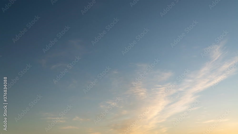 Time lapse sunset sky with cloudscape. Time lapse sunset sky with cloudscape.