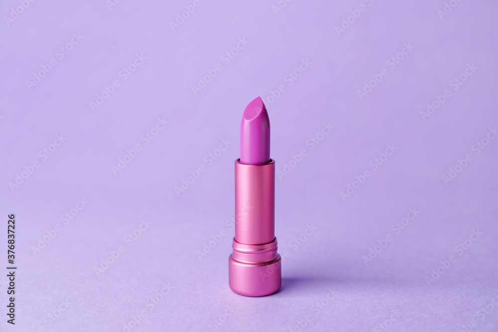 Beautiful lipstick on color background Beautiful lipstick on color background