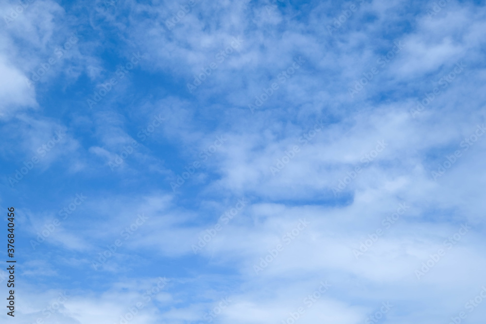 Beautiful blue sky clouds for background.