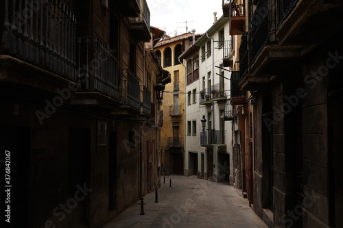 Berga, village of Barcelona. Catalonia,Spain © VEOy.com