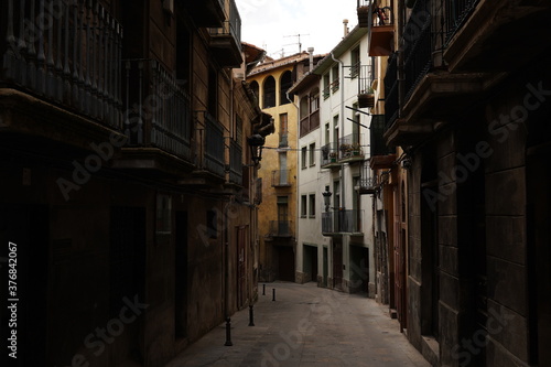 Berga, village of Barcelona. Catalonia,Spain