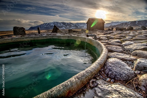 Hoffell Hot Tubs in Iceland
