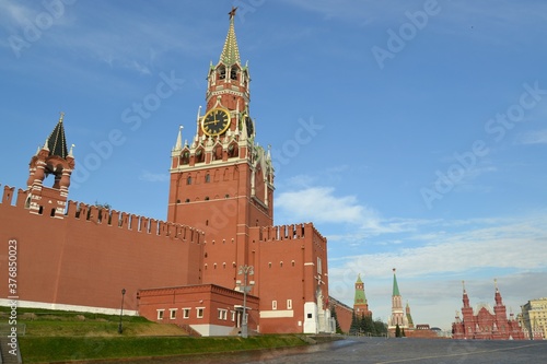 Photography moscow kremlin tower