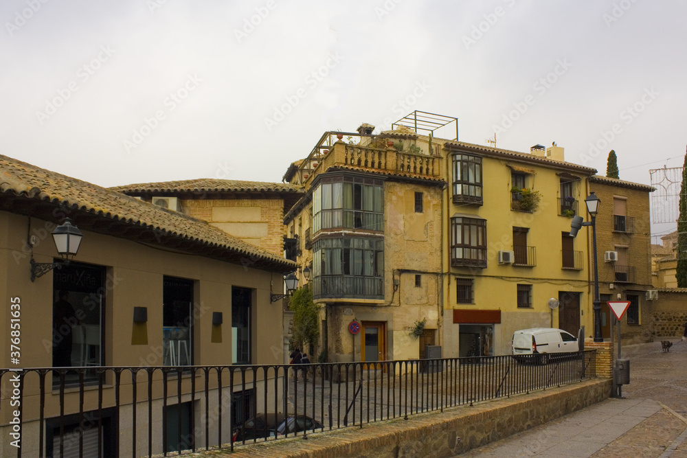  Jewish Quarter in Old Town in Toledo, Spain