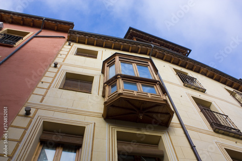 Old historical building in Old Town of Toledo  Spain