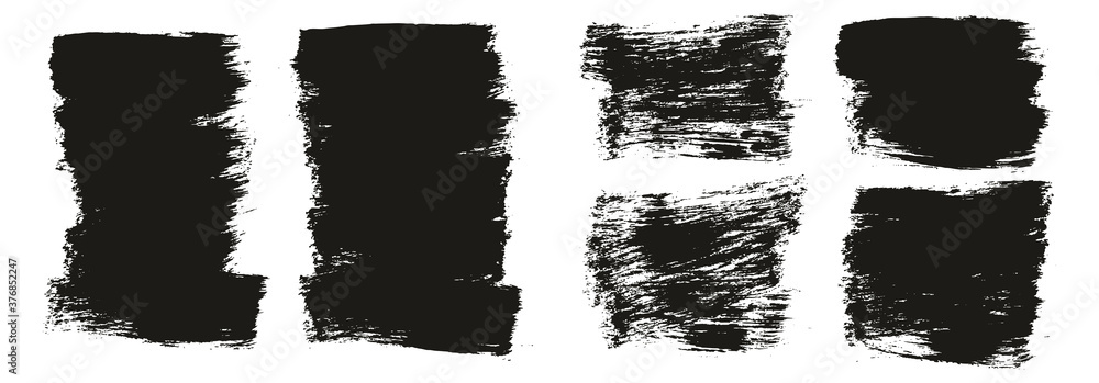 Flat Paint Brush Thick Short Mix Background High Detail Abstract Vector Background Mix Set Flat Paint Brush Thick Short Mix Background High Detail Abstract Vector Background Mix Set