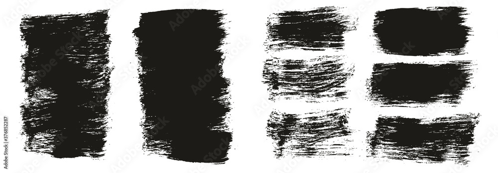 Flat Paint Brush Thick Short Mix Background High Detail Abstract Vector Background Mix Set Flat Paint Brush Thick Short Mix Background High Detail Abstract Vector Background Mix Set
