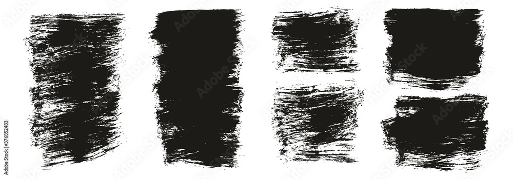 Flat Paint Brush Thick Short Mix Background High Detail Abstract Vector Background Mix Set Flat Paint Brush Thick Short Mix Background High Detail Abstract Vector Background Mix Set