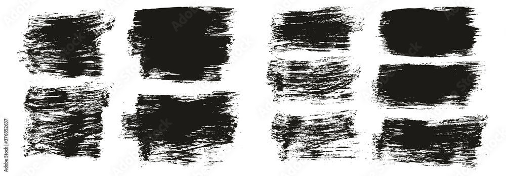 Flat Paint Brush Thick Short Mix Background High Detail Abstract Vector Background Mix Set Flat Paint Brush Thick Short Mix Background High Detail Abstract Vector Background Mix Set