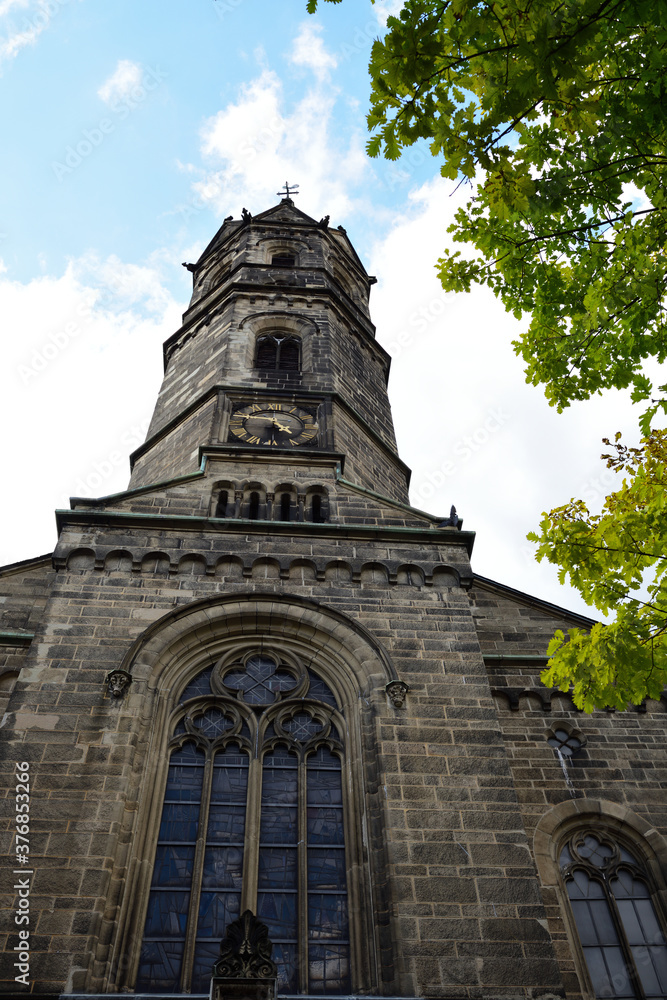 Evangelische Sophienkirche im Luisenviertel von Wuppertal-Elberfeld, Deutschland