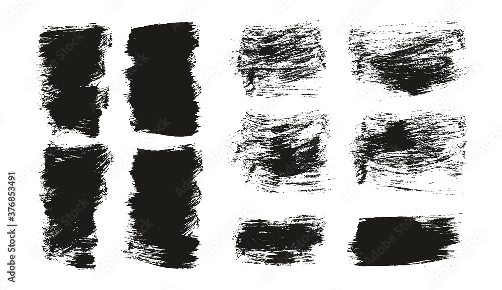 Flat Paint Brush Thick Short Mix Background High Detail Abstract Vector Background Mix Set Flat Paint Brush Thick Short Mix Background High Detail Abstract Vector Background Mix Set