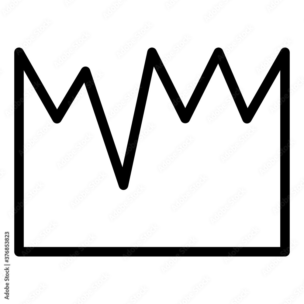 line graph style icon. suitable for the needs of your creative project line graph style icon. suitable for the needs of your creative project