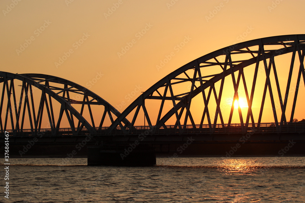 Vildsund Bridge, Morsø backlight