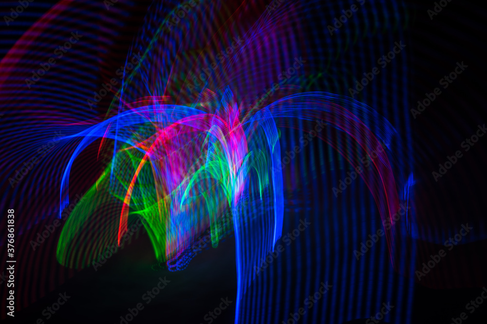 Abstract pattern of city lights Abstract pattern of city lights