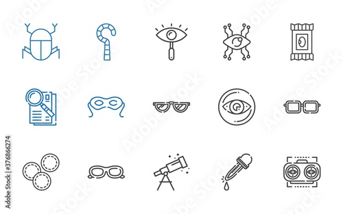 eye icons set