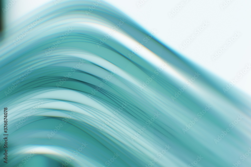 Obraz premium simple abstract wave graphic design