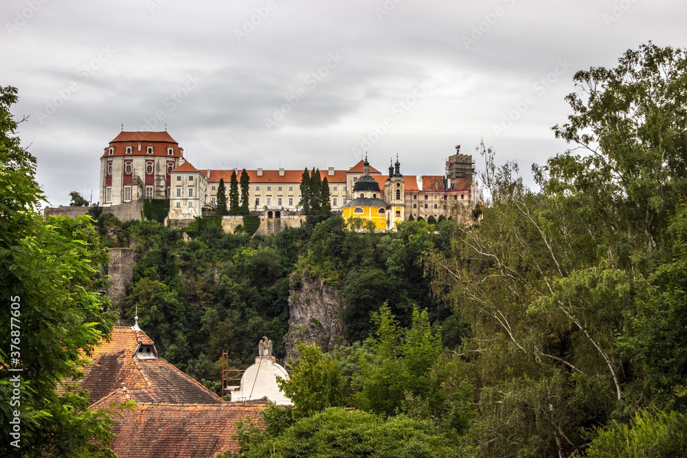 The castle Vranov nad Dyji in the Czech Republic 6